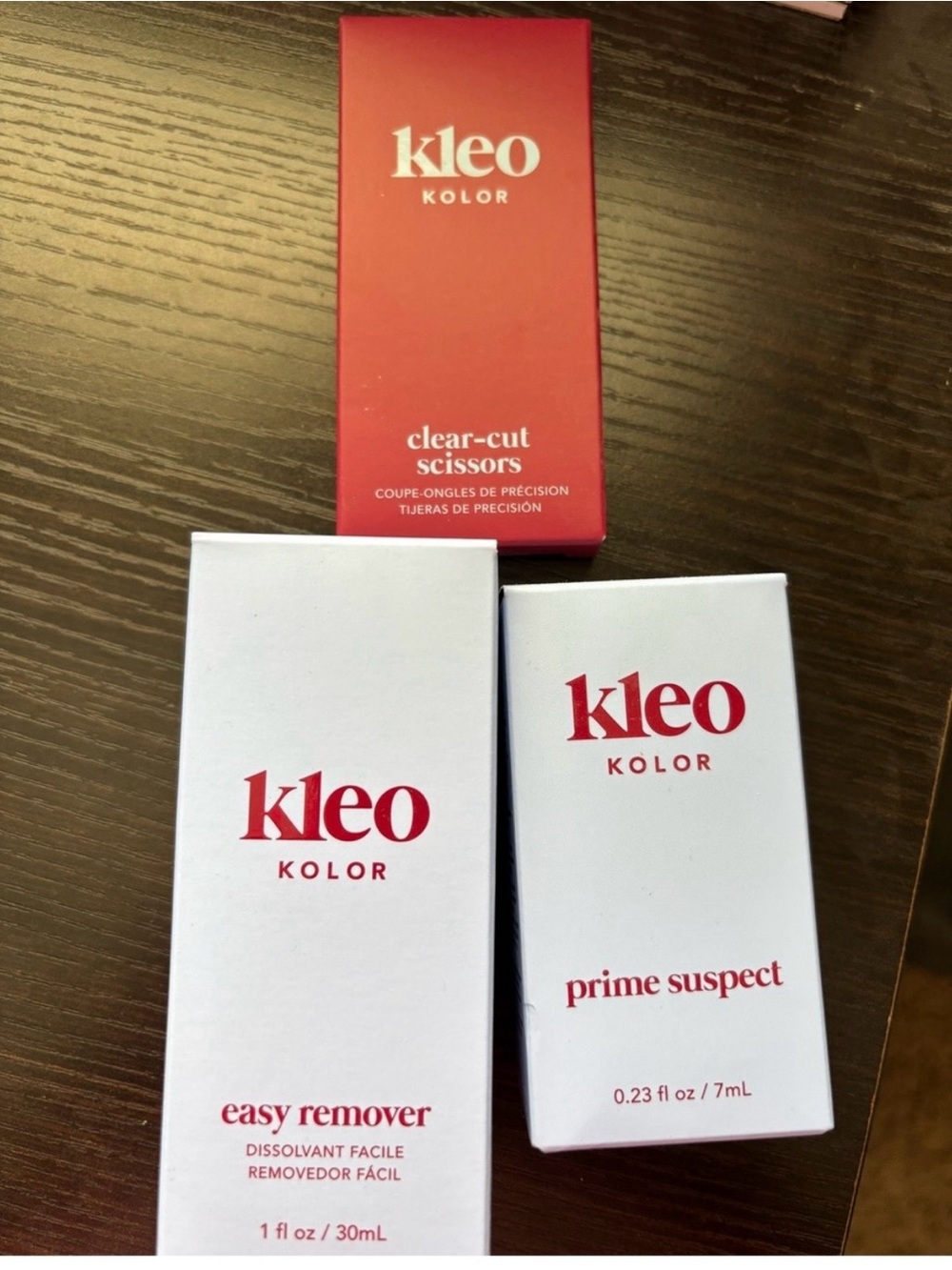 Kleo Kolor Nail Care set